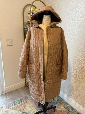 AUTHENTIC: Burberry Parkgate Quilted Coat